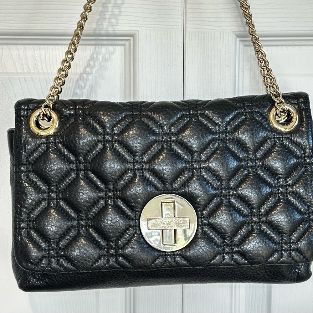 Kate Spade Astor Court Cynthia Quilted Leather Chain Strap Bag - Picture 2 of 15